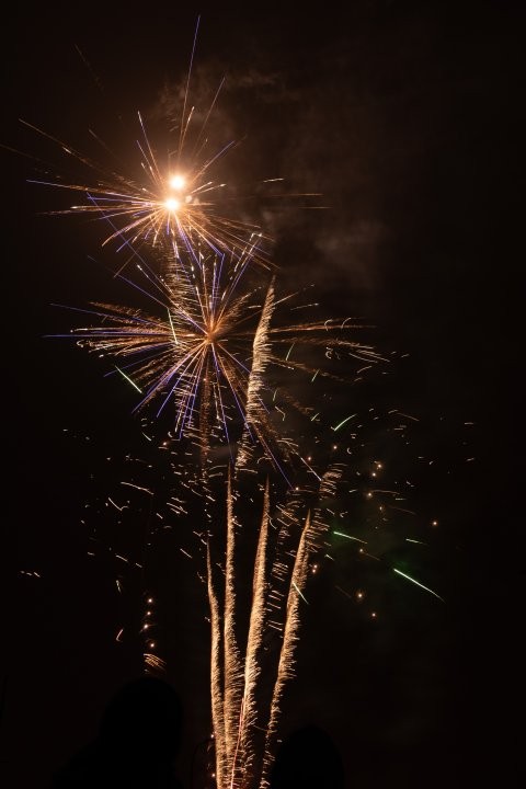 Ohňostroj (Vyškov, leden 2025)